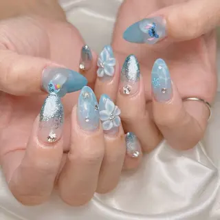 ネイル junna のぞいてねのネイルデザイン