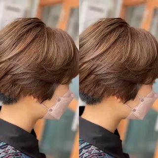 ショート カラー Snaly カラー特化ページのヘアスタイル