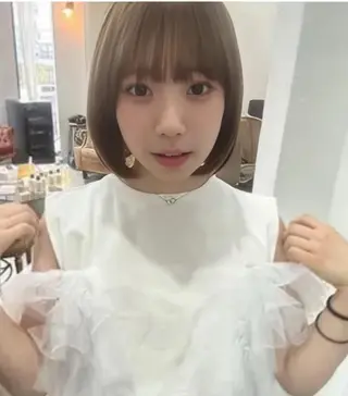 ショート カラー カラーモデル　広島市 legareリン🌻のヘアスタイル