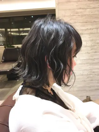 ショート アオガミ （前髪顔周りカット）のヘアスタイル