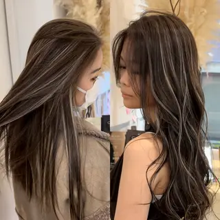 ヘアアレンジ Dimo＆所属・ハイライトカラー /ダイスケのヘアスタイル