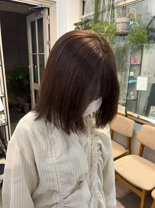 ミディアム お洒落パーマ/ボブ ❄️Tomoka❄️のヘアスタイル