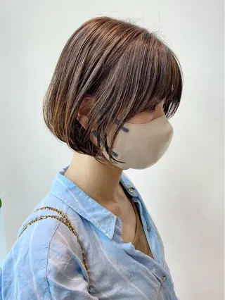 ミディアム 銀座/髪質改善/韓国 カラー🍓原田侑依のヘアスタイル