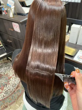 ロング 韓国ボブ👩🇰🇷 小野絢未のヘアスタイル