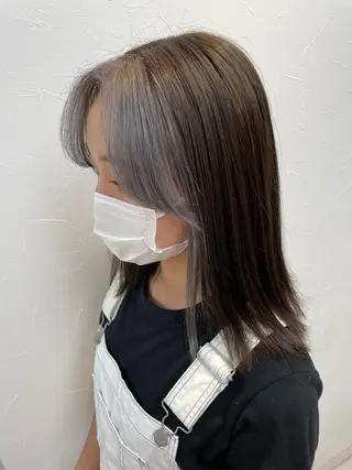 カラー ブリーチパーマ🌍 正木天のヘアスタイル