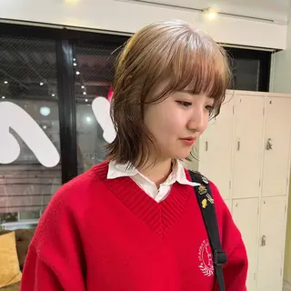 ショート カラー トレンドボブ /ミリヤのヘアスタイル