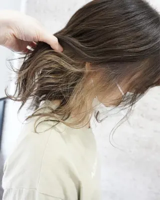 ミディアム 羽田 hadaのヘアスタイル