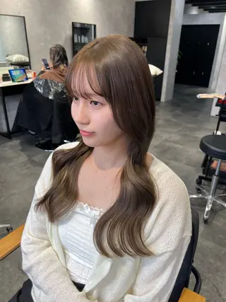ロング Fi-Ne 横浜所属・✨プルエクステ✨/ モデル募集🍑のヘアスタイル