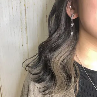 セミロング カラー 韓国風ヘア 🇰🇷清水しいなのヘアスタイル