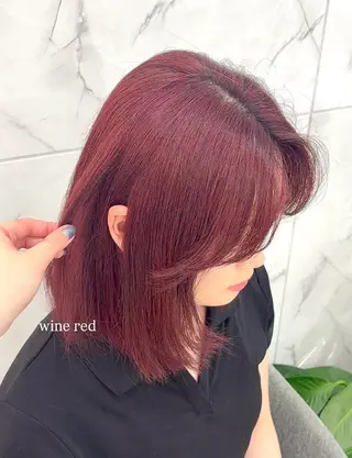 ミディアム 艶カラー🌟/髪質改 善/心斎橋🎀ねねのヘアスタイル