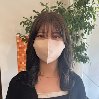 カラー 高原 優のヘアスタイル