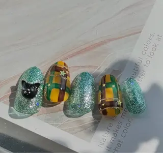 ネイル angelina星が丘店（旧：angelina東山公園駅前店）所属・KAORI🦄 星ヶ丘徒歩1分サロンのネイルデザイン