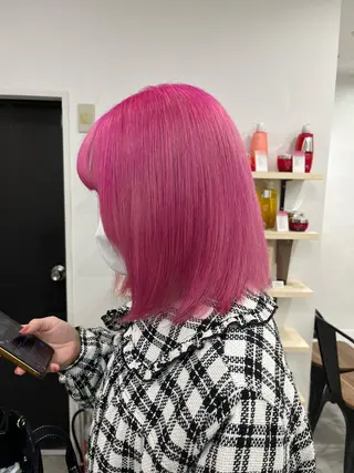 ショート カラー ヘアアレンジ カットモデル募集🐺 らいと💎のヘアスタイル