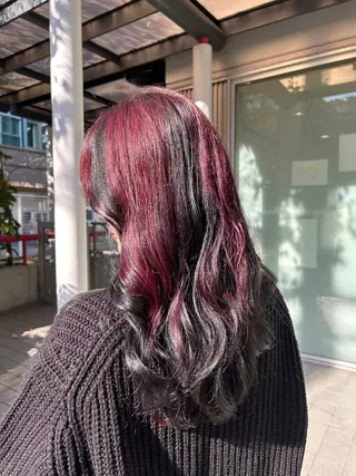 ロング Vers所属・松川 帆乃果のヘアスタイル