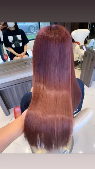 ロング カラー 古畑 佑悟のヘアスタイル