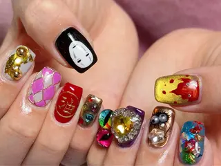 ネイル Nail Atelier IamI所属・アイアムアイ 大村磨衣のネイルデザイン