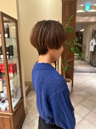 ショート BEAUTRIUM 265所属・カットモデル/ 大森弘貴のヘアスタイル