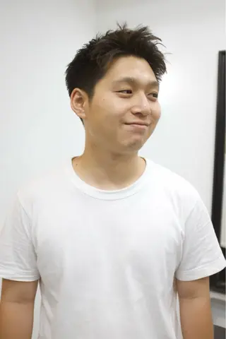 ショート ヘアアレンジ メンズ 🦠カラーリスト/ 魚瀬あおい🦠のヘアスタイル