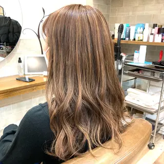 ロング カラー カット特化型 美容師/栗本のヘアスタイル