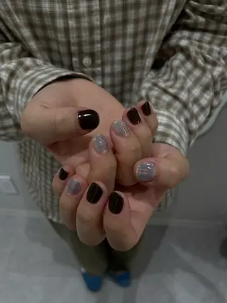 ネイル GO TODAY 吉祥寺Glint所属・うの 韓国ﾈｲﾙ໒꒱⋆⭒˚のネイルデザイン