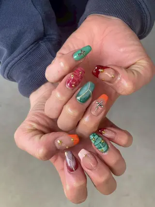 ネイル ~be 高槻のネイルデザイン