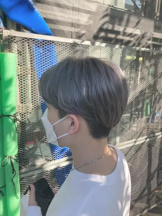 ショート カラー メンズ シャルマン銀座店所属・🌟東銀座マンツーマ ン🌟タカナシのヘアスタイル