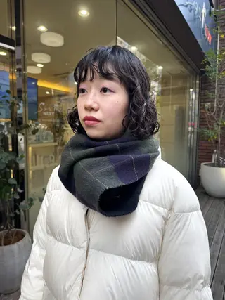 ショート パーマ Seeknext // Rukaのヘアスタイル