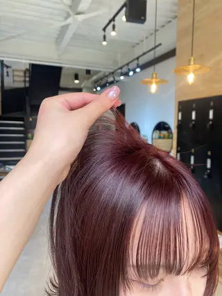 カラー Juri /暖色カラーのヘアスタイル