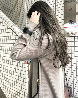 ロング カラー ダブルカラー🦖 /髪質改善⚡️しおりのヘアスタイル