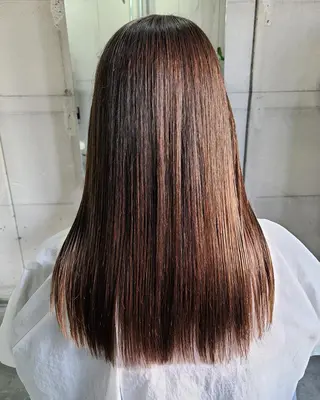 ロング カラー パーマ ヘアアレンジ terra✂️川嶋 大輔のヘアスタイル