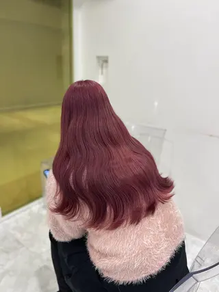 ロング カラー ♥️暖色モテカラ ー♥️由夏のヘアスタイル