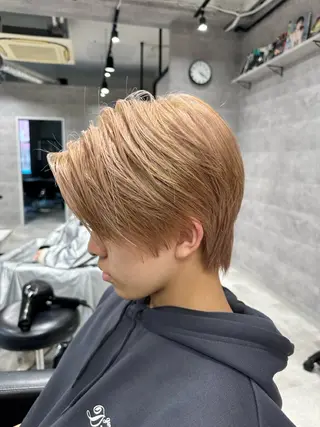 カラー 川浪 ほほみのヘアスタイル