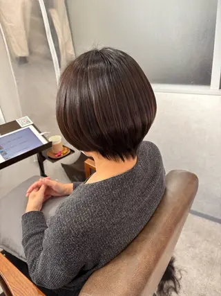 ショート 髪質改善 代表久保田のヘアスタイル