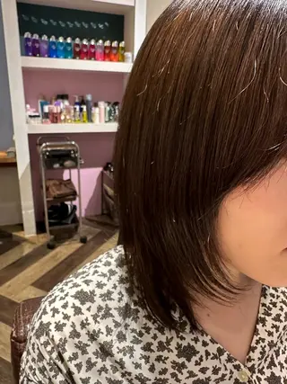 ミディアム 【echelle】 あむのヘアスタイル