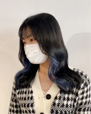 セミロング 【美容室が苦手な方 専問美容室】MIHOのヘアスタイル