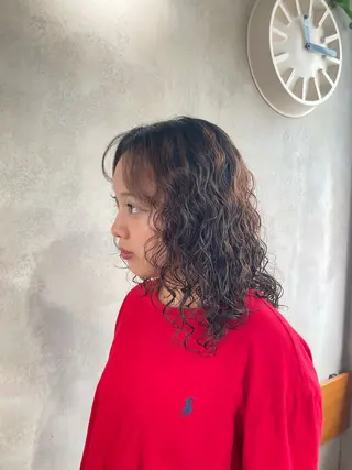 ミディアム 梅田 /透明感カラー 🤍narumiのヘアスタイル