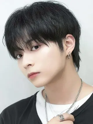 メンズ パーマ 井上 希維のヘアスタイル