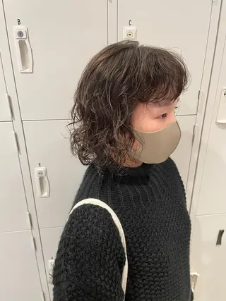 ミディアム パーマ 沖縄/ヘアアレンジ /ナカノのヘアスタイル