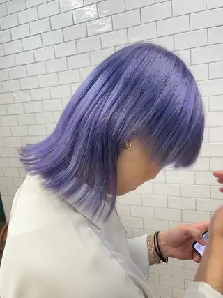 ショート カラー メンズ 榎本 姫那乃のヘアスタイル