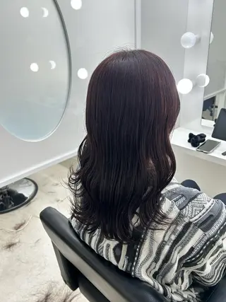 セミロング カラー 🤍🐰菅原 麻里🐻❄️🤍のヘアスタイル