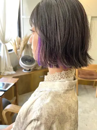 カラー 🌸花屋併設🌸石垣 友基のヘアスタイル