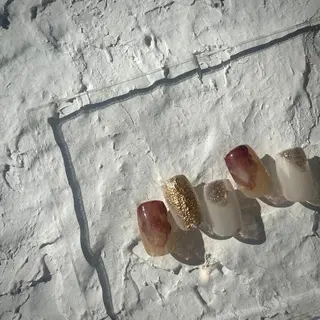 ネイル NINEnami ニュアンスネイルのネイルデザイン