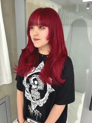 ロング sweep☁️ ルカ┊ケアブリーチのヘアスタイル