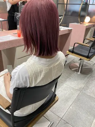 ミディアム カラー 小木曽智美 /ボブ/ショートのヘアスタイル