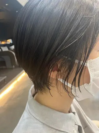 ショート カラー BLENDby happiness所属・KAORU/絹髪 /髪質改善/奈良のヘアスタイル