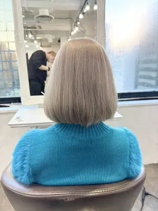 ミディアム カラー SALOWIN札幌大通り所属・札幌ブリーチカラー/ ダブルカラー/ドイのヘアスタイル