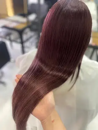 セミロング カラー 上質髪🪐 AIRI🪷‧₊˚のヘアスタイル