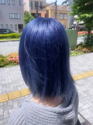 ミディアム カラー 💞暖色カラー 💞risaのヘアスタイル