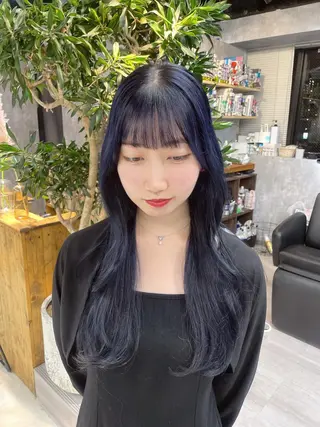 ロング カラー 宮城 ほのかのヘアスタイル