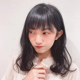 セミロング Aujuaソムリエ/ HARUNO/艶髪のヘアスタイル